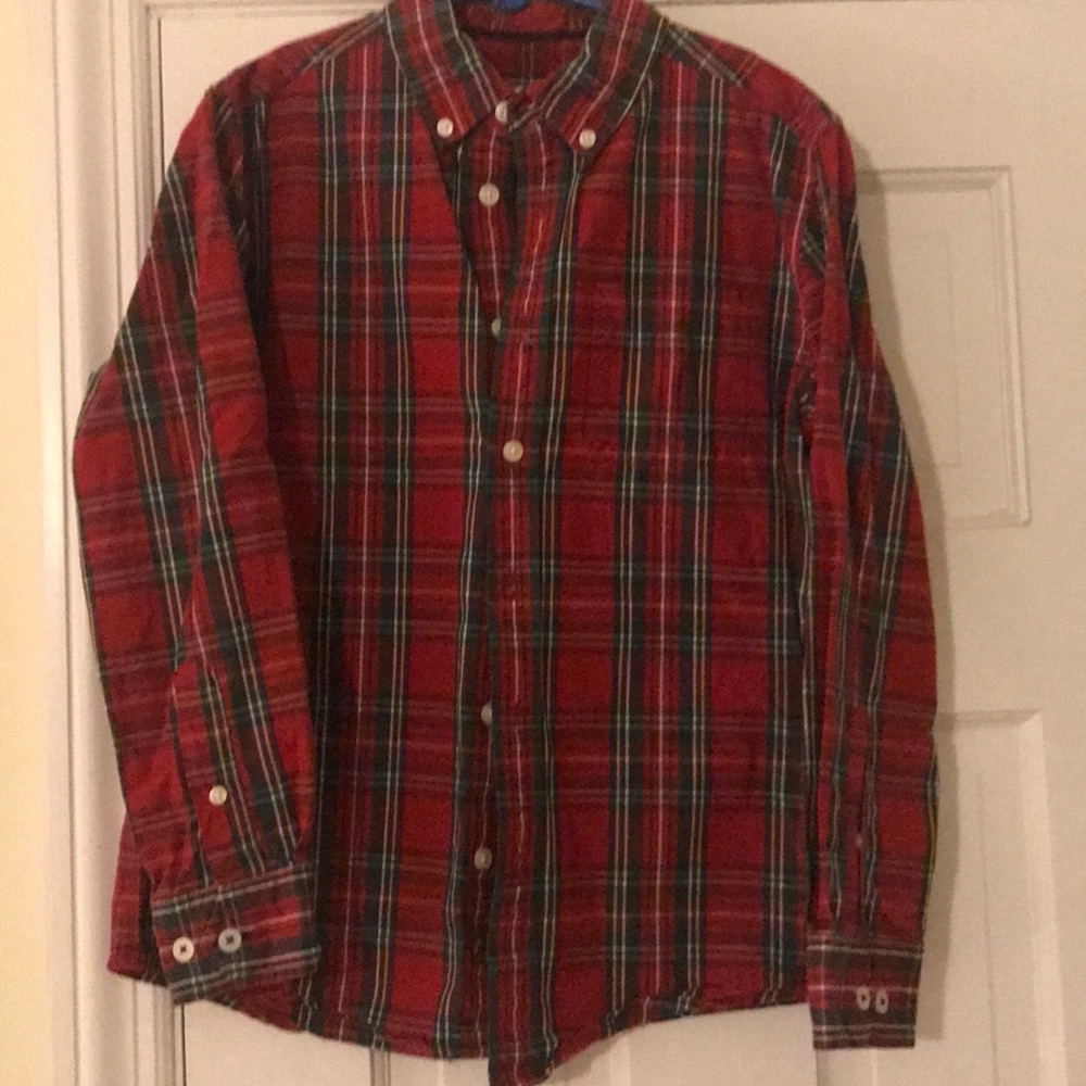 Boys cotton dress shirt.